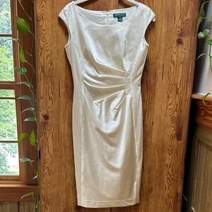 Lauren Ralph Lauren Elegant Cream Dress